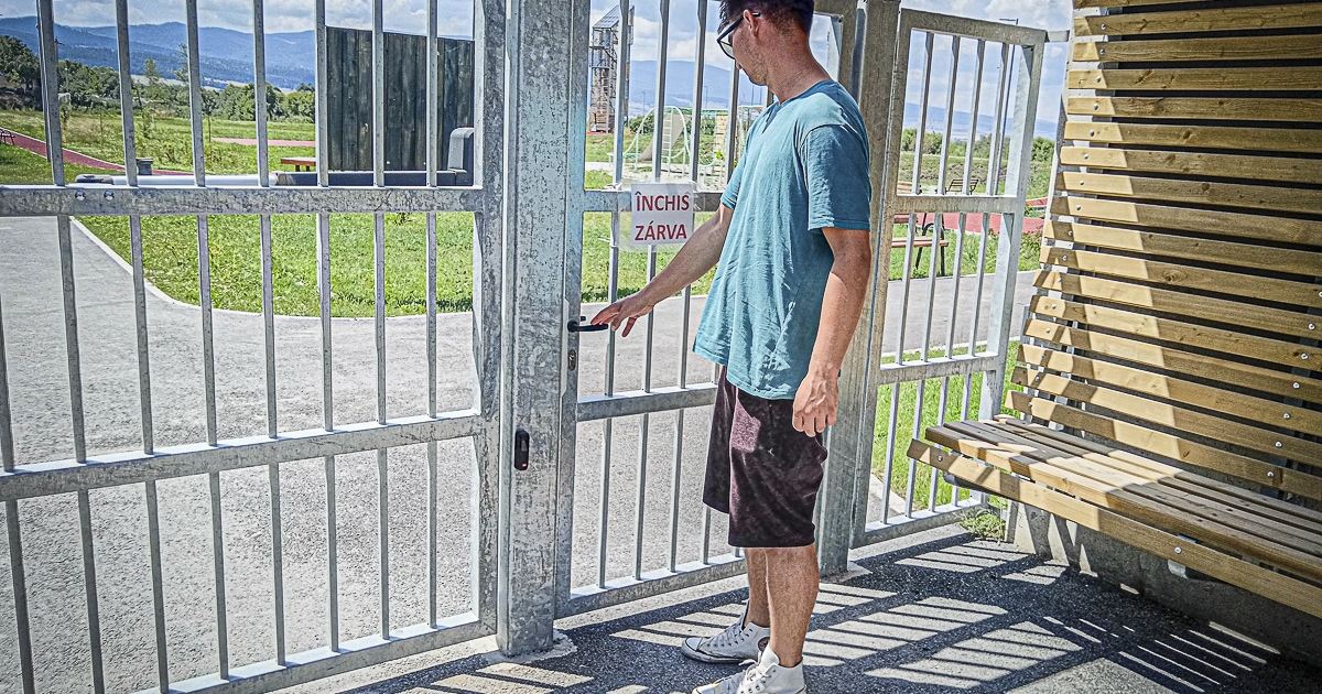 Zárva tart a Szeredai fürdő helyén létrehozott szabadidőpark